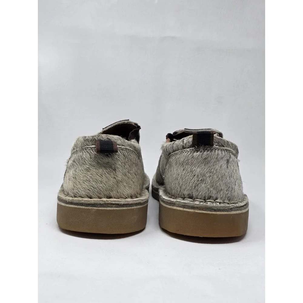 Uwezo Slip On Casual Brown Shoes Mens Size 9.5 Model 5132 Pre-owned
